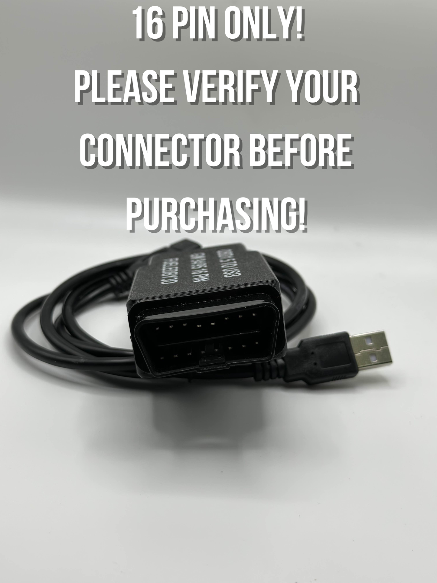 1994 1995 GM LT1 16 pin ALDL to USB tuning cable