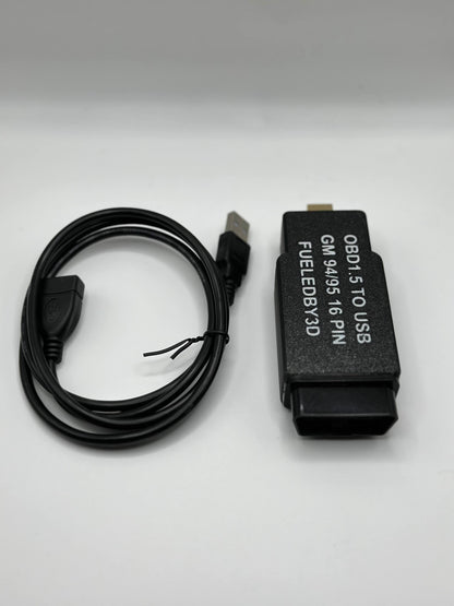 1994–1995 GM 16-Pin ALDL to USB Tuning Cable (LT1 OBD1/1.5)